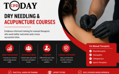 Dry Needling & Acupuncture Courses for Manual Therapists | Boost Clinic Revenue with CPD Today