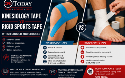 Kinesiology Taping vs Rigid Sports Taping: What’s the Difference?